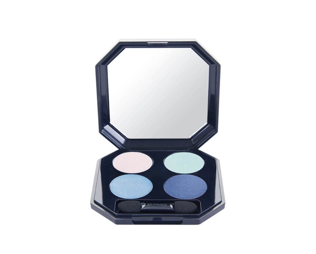 金屬琉光四色眼影-藍色 Eye Shadows Metallic Glow - N° 5 Blue