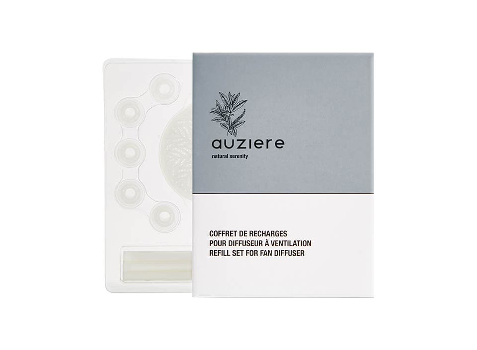 Refill set for fan diffuser